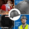 thumbnail image 5 of Full Brim Hard Hat - OSHA Safety Helmet Durable Lightweight Carbon Fiber Hard Hat, 6-Point Ratchet Suspension Protective Gear for Men and Women, 5 of 5
