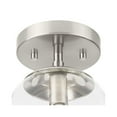 thumbnail image 4 of Atwell Collection One-Light Brushed Nickel Mid-Century Modern Semi-Flush Mount, 4 of 10
