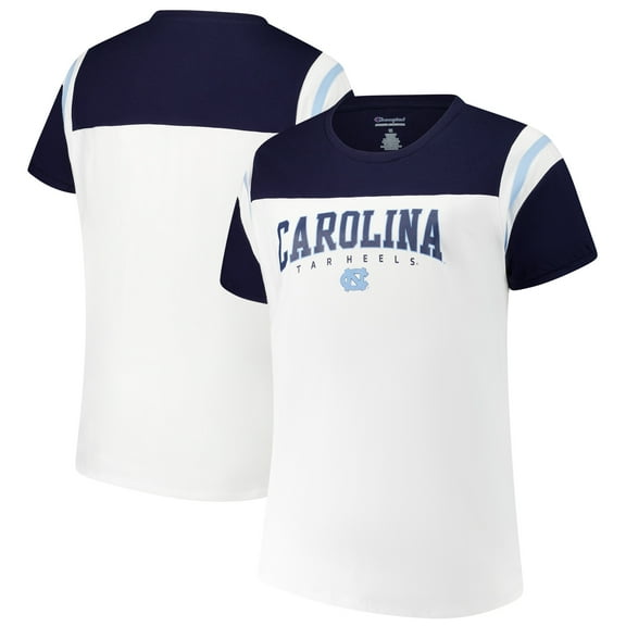 Women's Fanatics  White North Carolina Tar Heels Plus Size Winning Gear T-Shirt