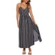thumbnail image 2 of VESTIDO FLORAL DE TIRANTES DE ESPAGUETI FLUIDO Y FRUNCIDO PARA MUJER L Negro, 2 of 6