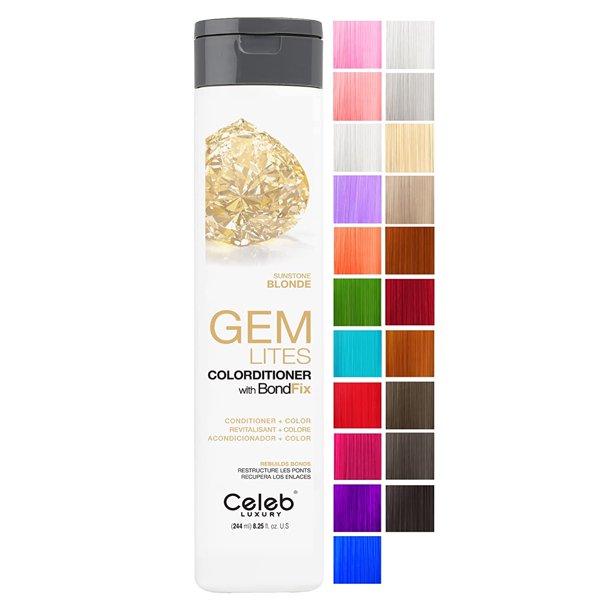 Celeb Luxury Gem Lites Color Conditioner with BondFix SemiPermanent