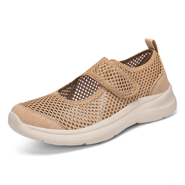 YOURDIARY Chaussures Larges pour Femmes Décontractées Légères Tennis Marche Espadrilles