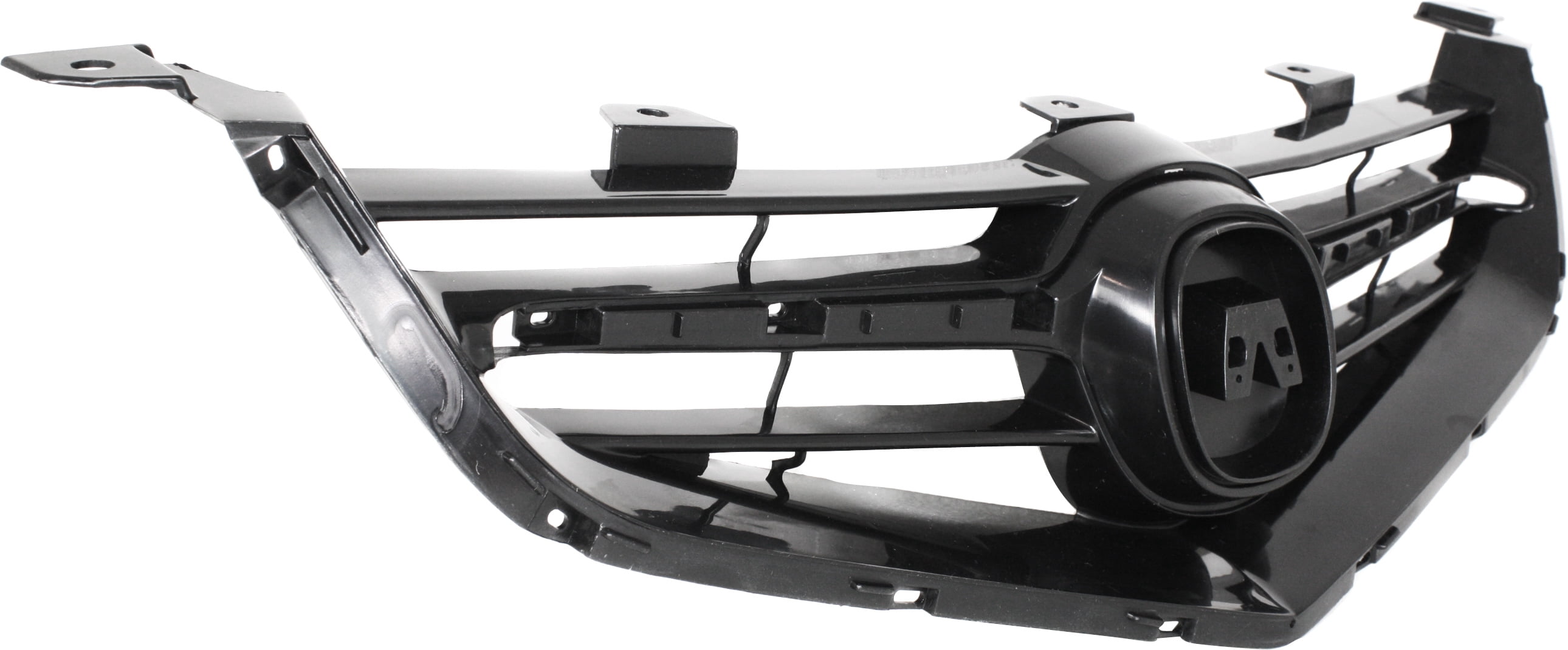 Grille Assembly Compatible With 2004-2005 Acura TSX Painted Black Shell and Insert