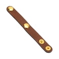 thumbnail image 4 of lionlar Poignée de Sac Boucle Fixe Réglage de Sangle d'Épaule Facile à Utiliser Boucle Courte Marron et Or, 4 of 9