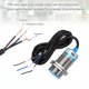 thumbnail image 4 of Sensor de Proximidad Inductivo Uxcell, NPN NC M30 DC 6-36V 300mA Detector de Sensor de Proximidad 10mm 3 Cables para Automatización Industrial LJ30A3-10-Z/AX, 4 of 5