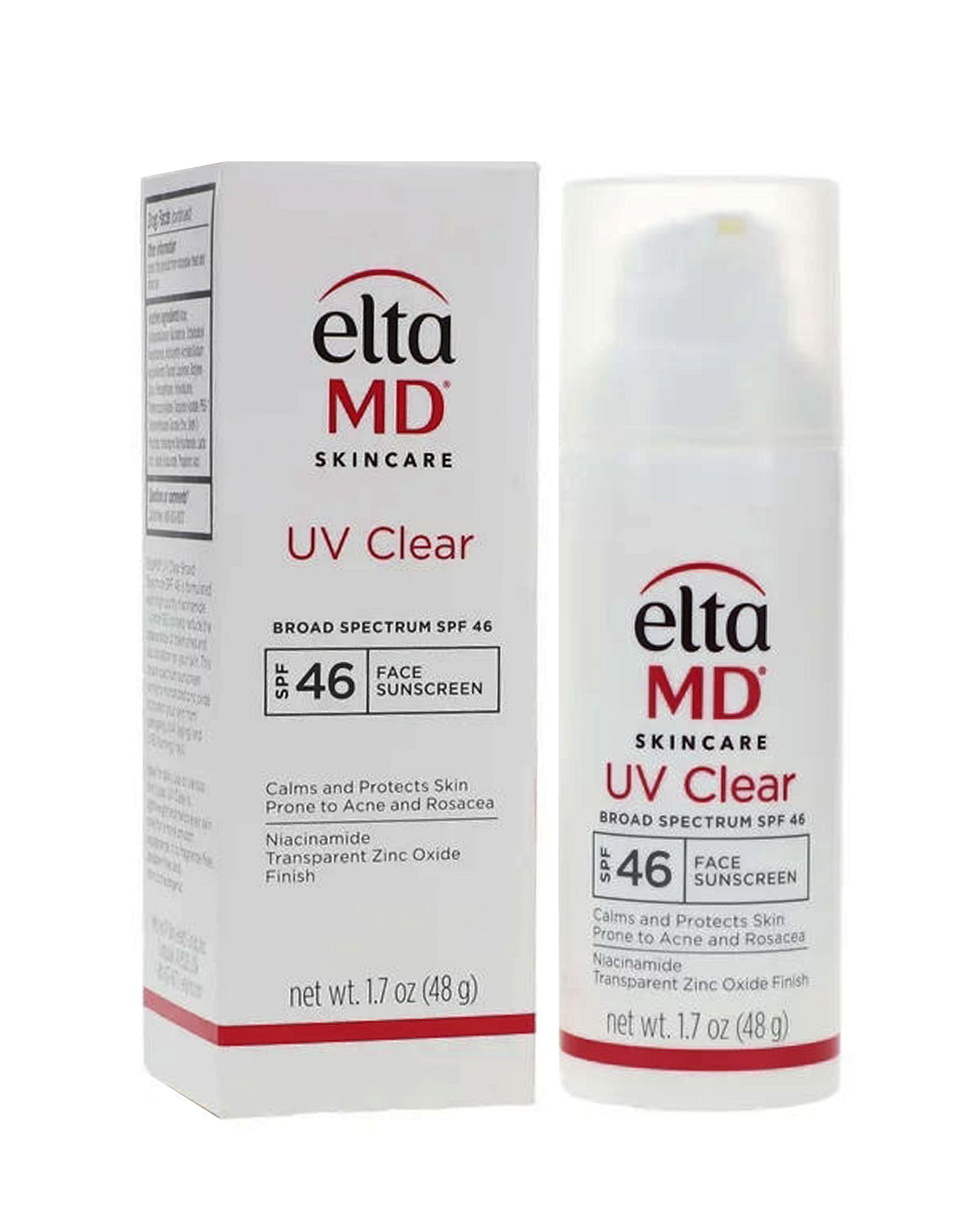 EltaMD UV Clear SPF 46 Broad Spectrum Moisturizing Facial Sunscreen 1.7 oz (48g) - image 4 of 6