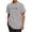 A-Light Gray569, variant on Women's Slogan Graphic Tee Short Sleeve Crew Neck You Are Enough Print T Shirt Lightweight Casual Inspirational Tees