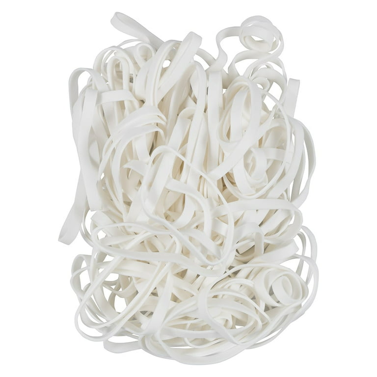 White Elastic Rubber Band, Size: 1.5 Inch, Packaging Size: 1 Kg at