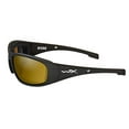 thumbnail image 3 of Wiley X WX Boss Men's Sunglasses, Polarized Venice Gold Mirror (Amber) Lens / Matte Black Frame - CCBOS04, 3 of 3