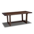 thumbnail image 2 of Grain Wood Furniture Cascais 72" Rectangular Table with Industrial Base in Brown Oak Top and Base, 2 of 6