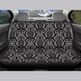 thumbnail image 6 of Pzuqiu Sugar Skull Damask Car Decor Accessories Interior Accessories Car Seat Covers Easy to Install 3 PCS Car Seat Covers Full Set Fit for Truck most Cars, 6 of 10