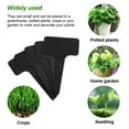 thumbnail image 4 of 100pcs/bundle Plant Labels T-shape Garden Flower Markers Plastic Waterproof Ground Tags Stakes, 4 of 7