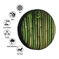 thumbnail image 2 of Kdxio Green Bamboo Fence1 for Tire Cover Wheel Protectors Tyre Covers Weatherproof Wheel Covers Universal Fit for Trailer Rv SUV Truck Camper Travel Trailers 16 inch, 2 of 5