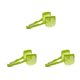 thumbnail image 2 of Yuarrent Handheld Orange Slicer Multi-functional ABS Clip Lemon Chopper Vegetable Equipment Tool Kitchen Potato Chopping Onion verde 3Conjunto, 2 of 6