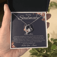 thumbnail image 5 of Soulmate Gift Necklace For Her, Personalized Gift Necklace, Gift For Wife, Girlfriend, Soulmate, Valentines Day Gift Necklace, Gift For Her, 5 of 7