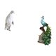 thumbnail image 5 of Escultura de pingüino y , figura coleccionable, artesanía, adorno decorativo, estatua de animal de resina, colección, elegante mesa, dormitor, 5 of 8