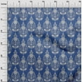thumbnail image 3 of oneOone Rayon Medium Blue Fabric Block Fabric For Sewing Printed Craft Fabric By The Yard 56 Inch Wide-UU, 3 of 5
