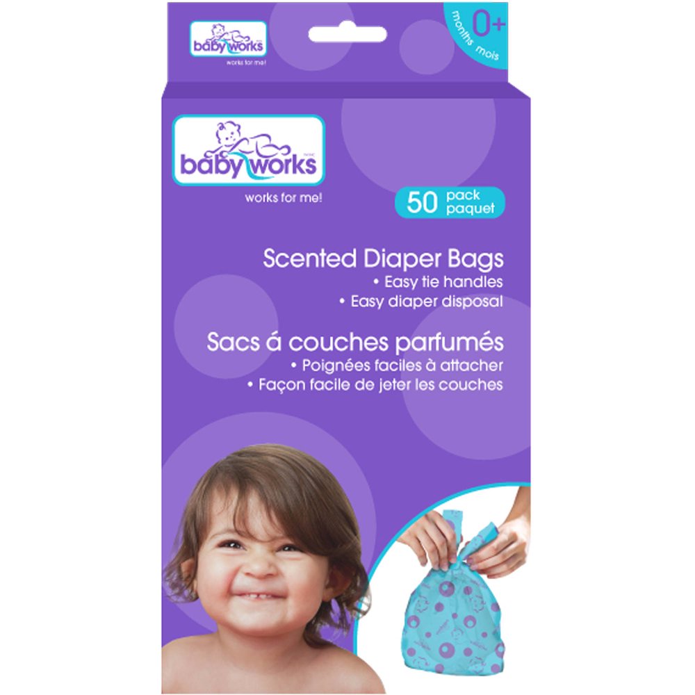 Scented Diaper Bags, 600 Count