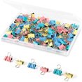 thumbnail image 1 of Clips de carpeta jumbo de colores, clips extra grandes para oficina (8 piezas), 1 of 4
