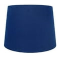thumbnail image 2 of Suede Hardback Lamp Shade, 10" Top, 12" Bottom, 8.5" Slant Cream, 2 of 5