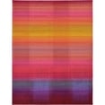 thumbnail image 1 of Unique Loom Tapis de Sol Estrella Dégradé 9' x 12' Rectangle Rose/or, 1 of 1