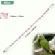 thumbnail image 3 of Uxcell 1-Pack Posaderos de Cuerda para Jaulas de Aves, 31.5 pulgadas de Longitud, Posadero de Cuerda Flexible con Agarre Cómodo para Aves, Plataforma de Molienda para Picos y Patas [Rosa Púrpura], 3 of 7