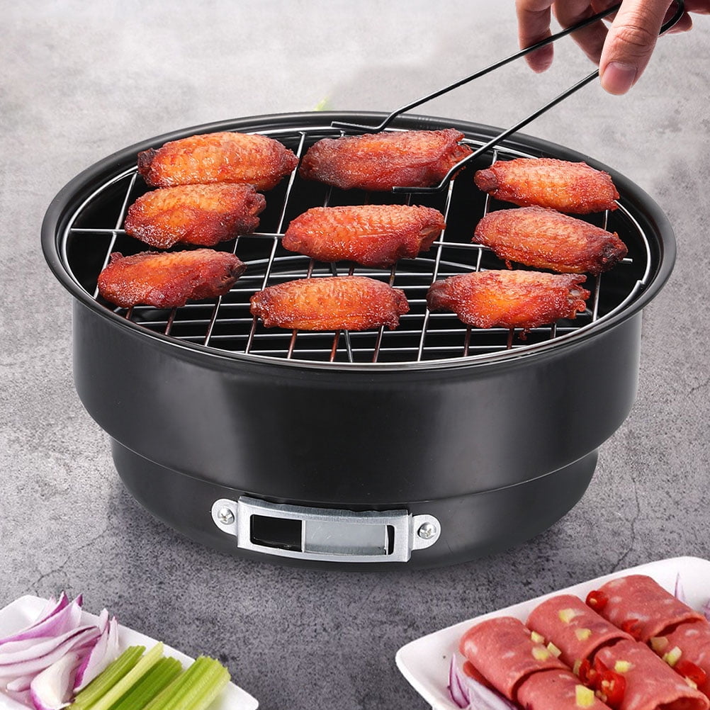 Mini Barbecue De Style Japonais Portable Rond Pour Aliments