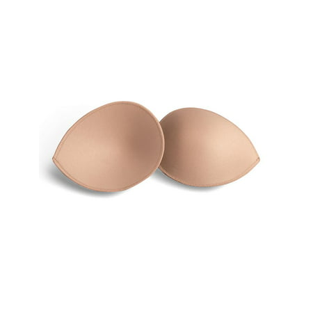 Foam Bra Insert Pads, Fillers, Cups Breast Enhancers for Natural-Looking Lift, B, (Best Looking Natural Breast)