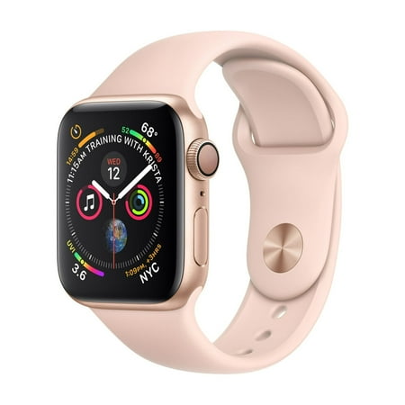 Apple Watch Series 4 GPS - 40mm - Sport Band - Gold - Aluminum Case (Scratch and Dent)