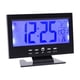thumbnail image 2 of Reloj despertador electrónico de pantalla grande de gran venta, reloj despertador inteligente con control de voz, luz nocturna y fecha. Reloj electrónico., 2 of 6