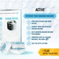 thumbnail image 5 of ACTIVE Descalcificador limpiador de lavadora, paquete de 24 tabletas de limpieza profunda para lavadoras de carga frontal y superior, limpieza interior del tambor y sello de tina de lavander&iacut, 5 of 5