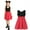 Minnie Dress, variant on HAWEE Summer Girl Dress Mickey/Minnie/Belle/Snow White Mermaid Costumes Cartoon Role Playing Princess Frocks Outfits Clothes