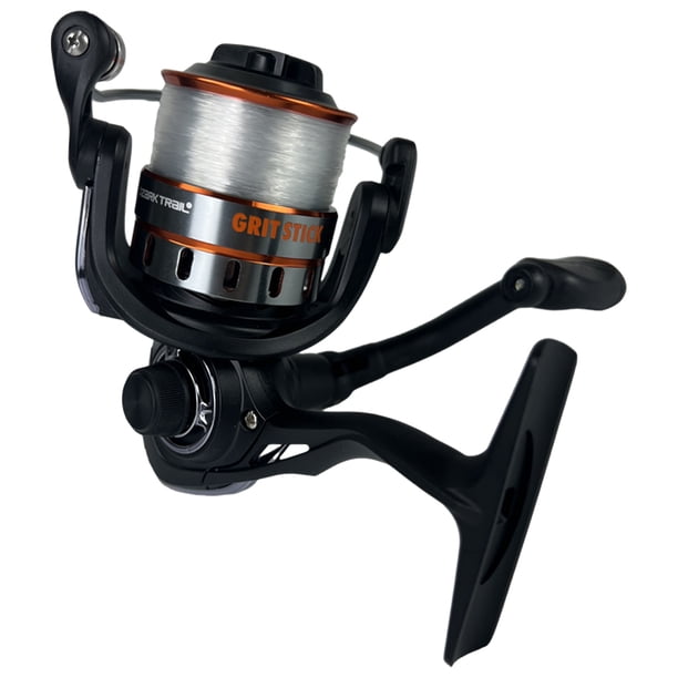 Ozark Trail Grit Stick Spinning Fishing Rod and Reel Combo, 6 ft 6