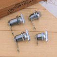 thumbnail image 5 of Caja de herramientas de gabinete de puerta de barco de buzón sin llave de zinc Cerradura de leva con tornillo de mano (25 mm), 5 of 5
