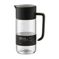 thumbnail image 2 of Glass Oil Pot With Large Capacity Leak Proof Soy Condiment Vinegar High Borosilicate Press Automatic Opening And Closing 550ml, 2 of 6