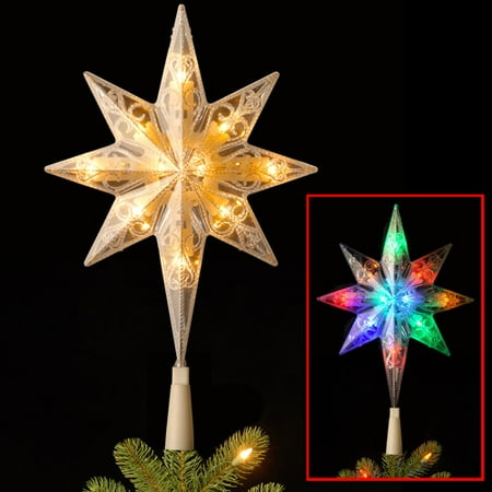 national tree 11 quot bethlehem star tree topper with 10 low national tree 11 quot bethlehem star tree topper with 10 low