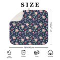 thumbnail image 4 of Pioneer Flower Floral Print Pattern Kitchen Dish Drying Mat 1 Pack, Ultra Absorbent Microfiber Drainer Mat, 16"x18", 4 of 6