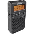 thumbnail image 2 of Sangean Portable AM/FM Radio, Black, DT-800, 2 of 4