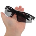 thumbnail image 3 of OUNONA 2 Pcs Lunettes de Soleil Coupe-Vent Grises pour Hommes Cyclisme Randonnée Activités Extérieures, 3 of 8