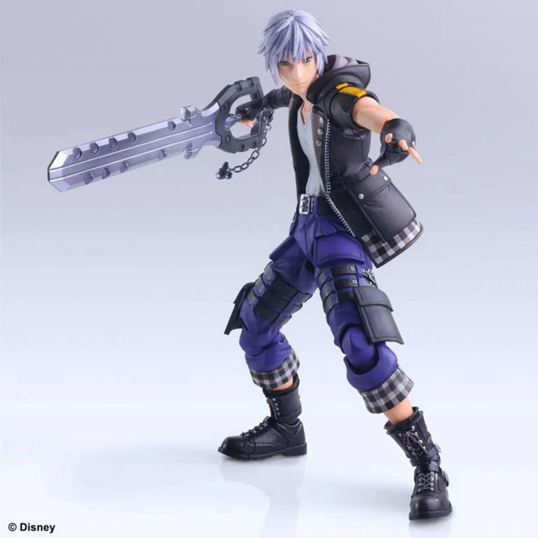 【Riku】 Kingdom Hearts III Riku Deluxe Play Arts Kai Action Figure