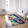 thumbnail image 4 of Merry Christmas and Happy New Year Santa Bulldog Holiday Xmas Winter Indoor Rug Dog Lover Gifts Idea Carpet Living Bed Room Sofa Home Decor - 00024, 4 of 5