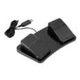 thumbnail image 1 of guohui USB Foot Pedal Switch Footswitch Equipment Accessories Multipurpose 2M Long Line 2 Foot Pedal, 1 of 8