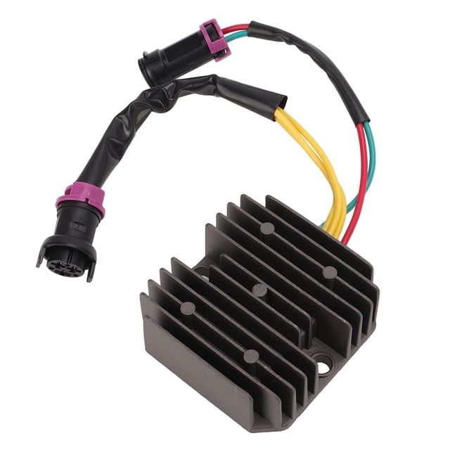 Rectificador De Regulador De ATV, Regulador De Voltaje De 12 V Que Mejora El Brillo De Los Faros Delanteros, Reemplazo Directo A Prueba De Golpes, Resistente Al Agua, Alta ANGGREK Rectifier