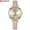 Silver, variant on for Woman Fashion Creative Romantic Flower Dial Quartz Ladies Wristwatches Female Clock