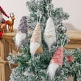 thumbnail image 3 of CIYISON 4/8 Packs Christmas Tree Hanging Gnomes Ornaments Handmade Swedish Tomte Sequins, 3 of 14