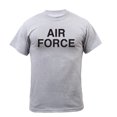 thumbnail image 2 of Rothco Grey Physical Training T-Shirt - Air Force, Large, 2 of 2