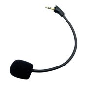 Microphone Replacement Game Mic for Hyper X Cloud MIX Wireless Gaming Headset, Detachable Headphones Mic Boom