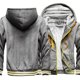 thumbnail image 3 of 2022 Nuevas sudaderas con capucha para hombre, de invierno, gruesas y cálidas, con forro polar y cremallera, abrigo con capucha para hombre, ropa deportiva, ropa de calle para hombre, chándal, sudader, 3 of 5