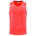 thumbnail image 2 of Kalauyu Men's Dry Fit Quick Dry Sleeveless T Shirts Mesh Fitness Gym Muscle Running Tank Tops Base Layer Tees for Gym, 2 of 6
