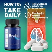 Brainvex Advanced Brain Support Formula Supplement 60 Capsules